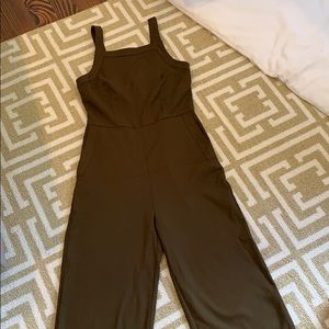 H&M army green jumpsuit size 2